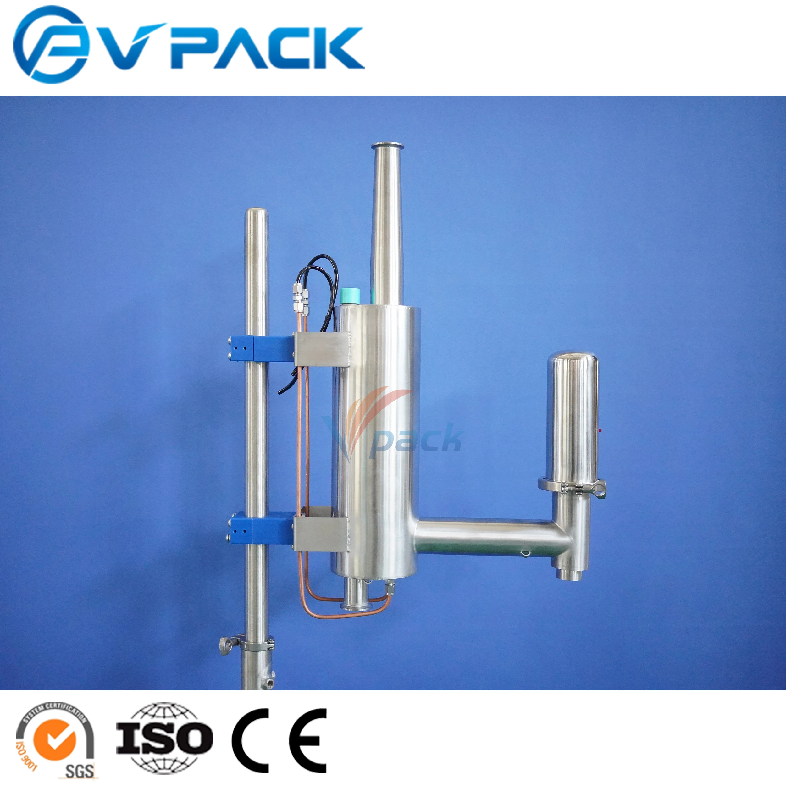 Packing Nitrogen Filling Machine Liquid Nitrogen Dosing Machine or pop can soft drink bottling line