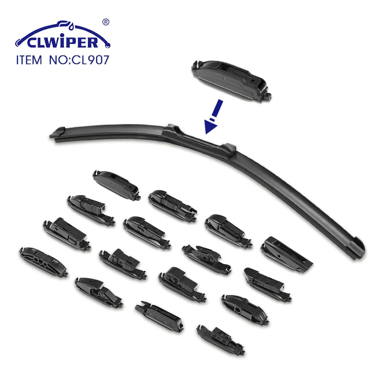 CLWIPER CL907 Auto parts with 16 adapters soft multi-functional windshield