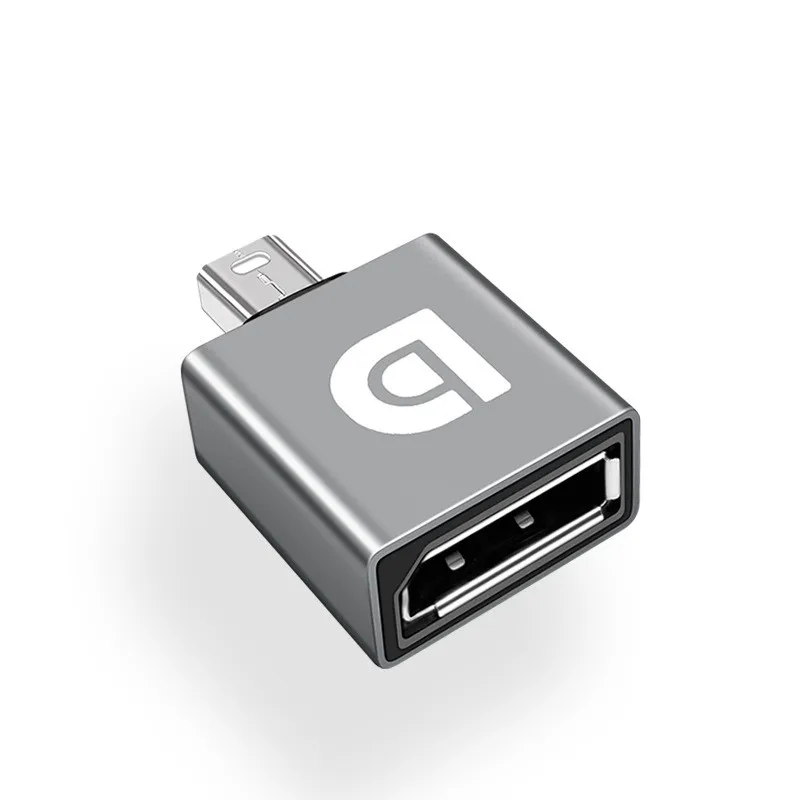 DP female to mini DP male converter Displayport to DP adapter vide HD 4k 8k data sync transmission Power Connector