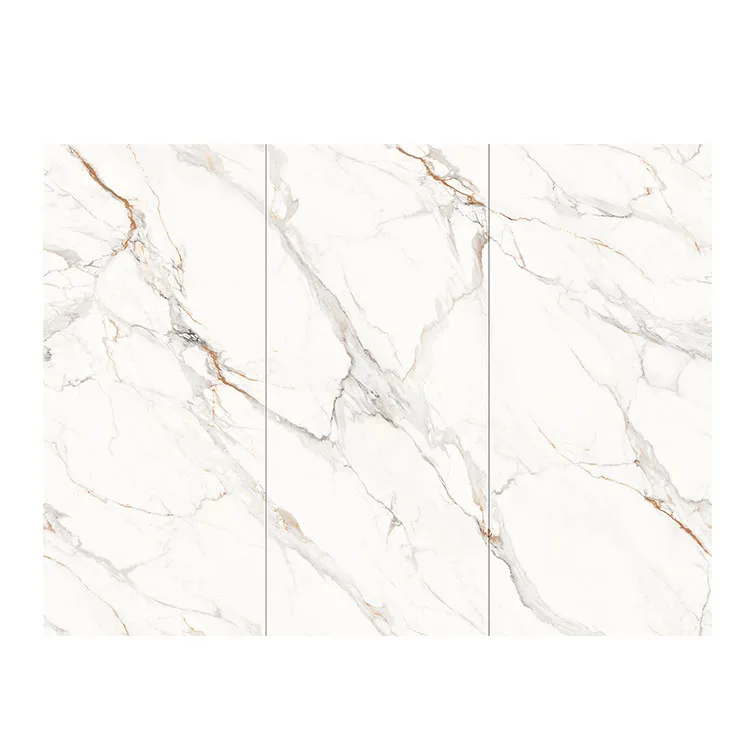 Matte Floor Tile 1200x2400mm Marble Look Porcelain Wall Sintered Stone Slabs Tile For Decoration