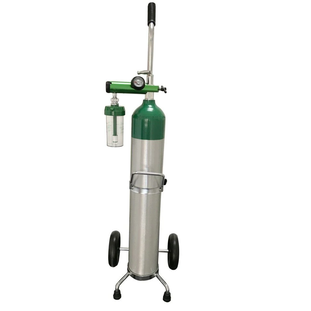 680 Liter 4.55L 4.6L 5L Portable Oxygen Tank Medical ME Oxygen Cylinder Tabung Oksigen Aluminum Empty Oxygen Cylinder for Sale