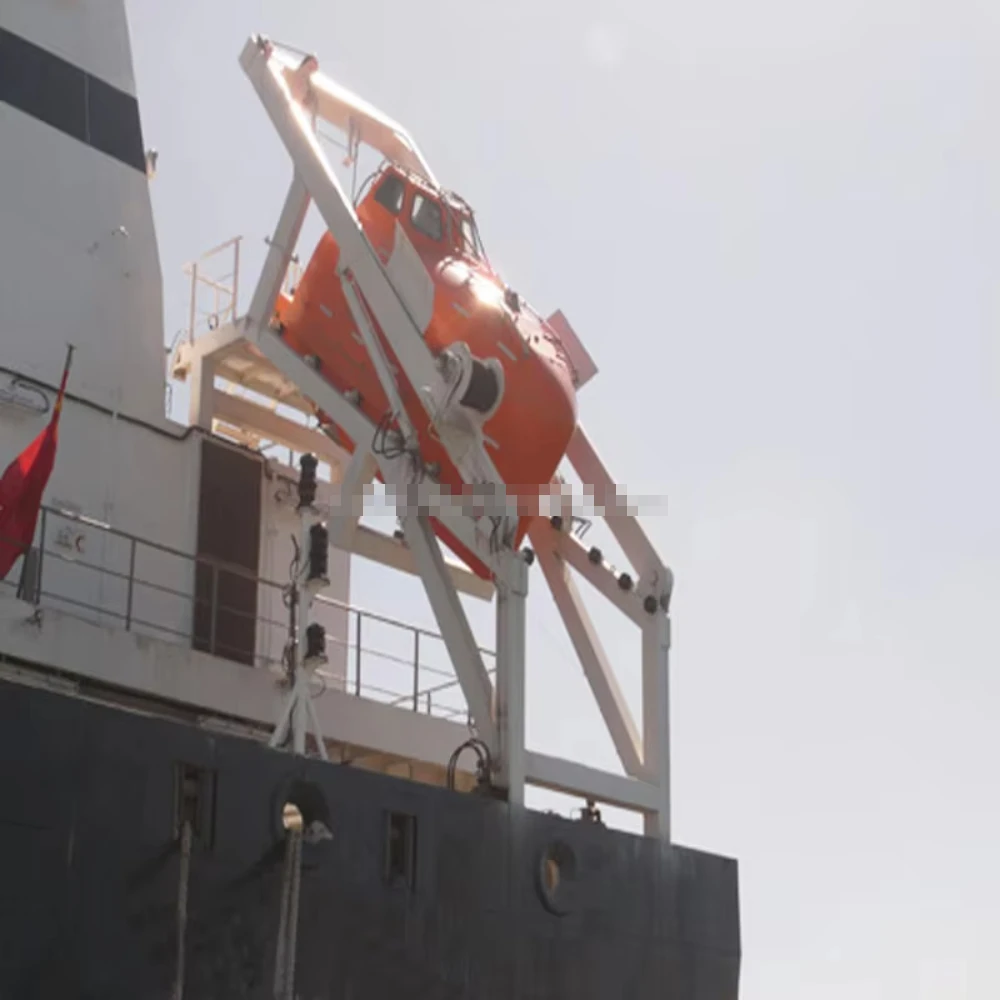 CNWAGNER Single Arm Slewing Davit Crane Marine Supplies for Ship