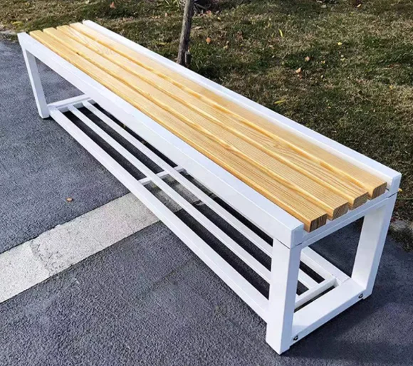 Best-selling modern gym bathroom Metal bench patio outdoor garden bench