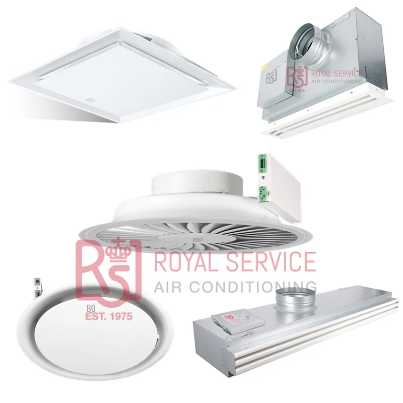 Royal air Conditioner Tools Temperature Modulating Square Vad Accessories Hvac Air Conditioning Ventilation Wifi Outlet Diffuser