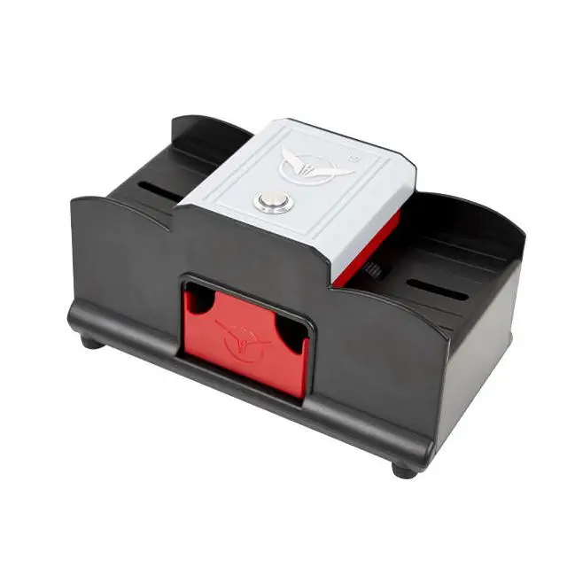 YH 1-2 Decks Casino Plastic Automatic Poker Shuffler Casino Playing Card Shuffler Machine