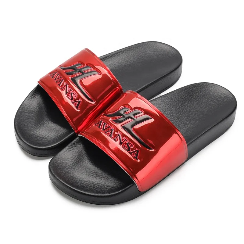 Henghao Unisex Comfortable High Quality Rubber Outsole Slides Slippers Light Slides Slippers Custom Slides Slippers For Beach