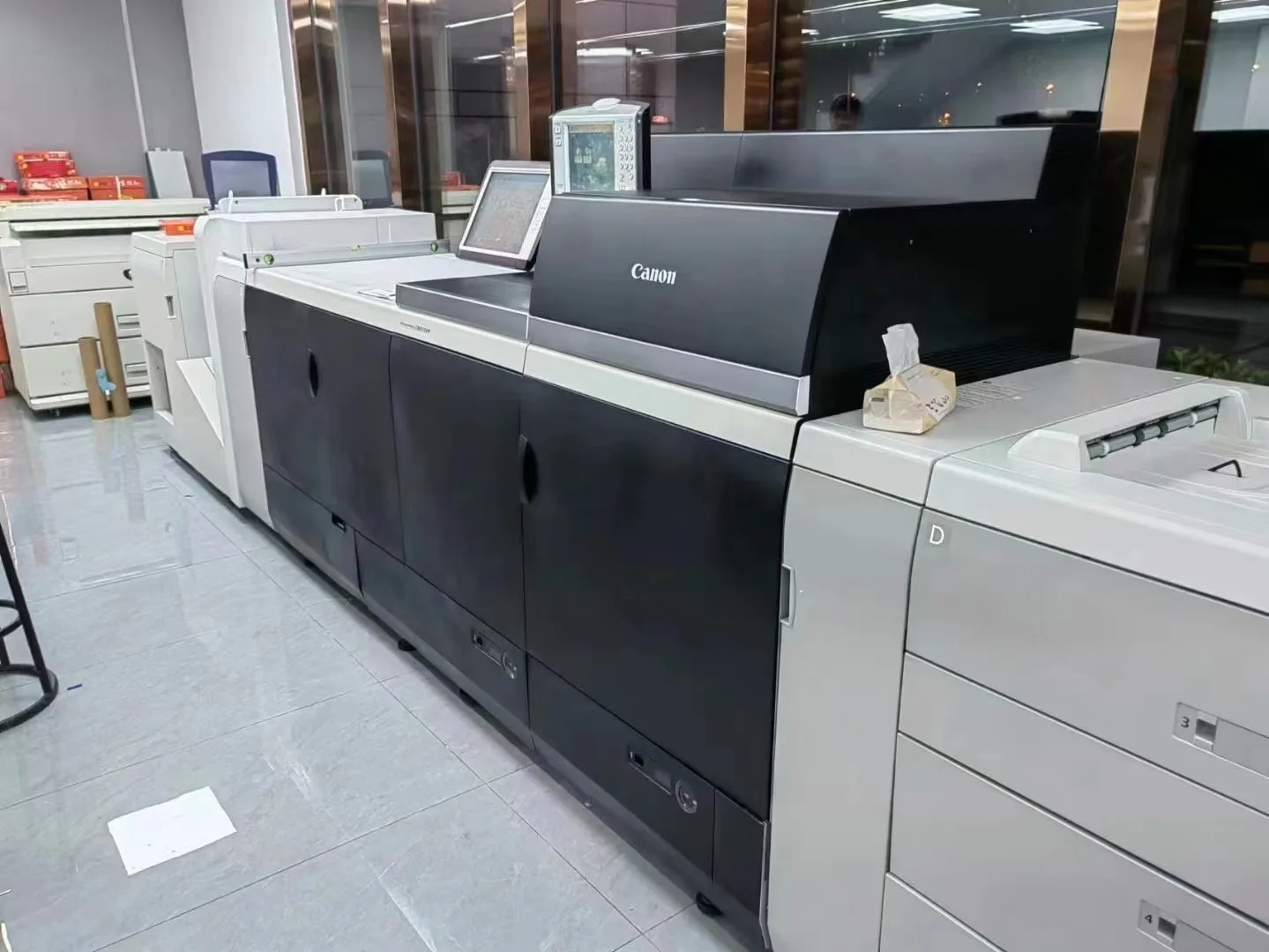 Sheetted Digital Presses Series For Canon Copier Machine imagePRESS C10010VP C8000VP Color Multifunctional Second hand printer