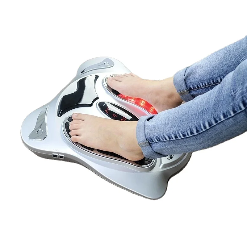 EMS Tens Circulation Device Electric Body Physical Therapy Equipments Foot Massager Machine for Weight Loss_0