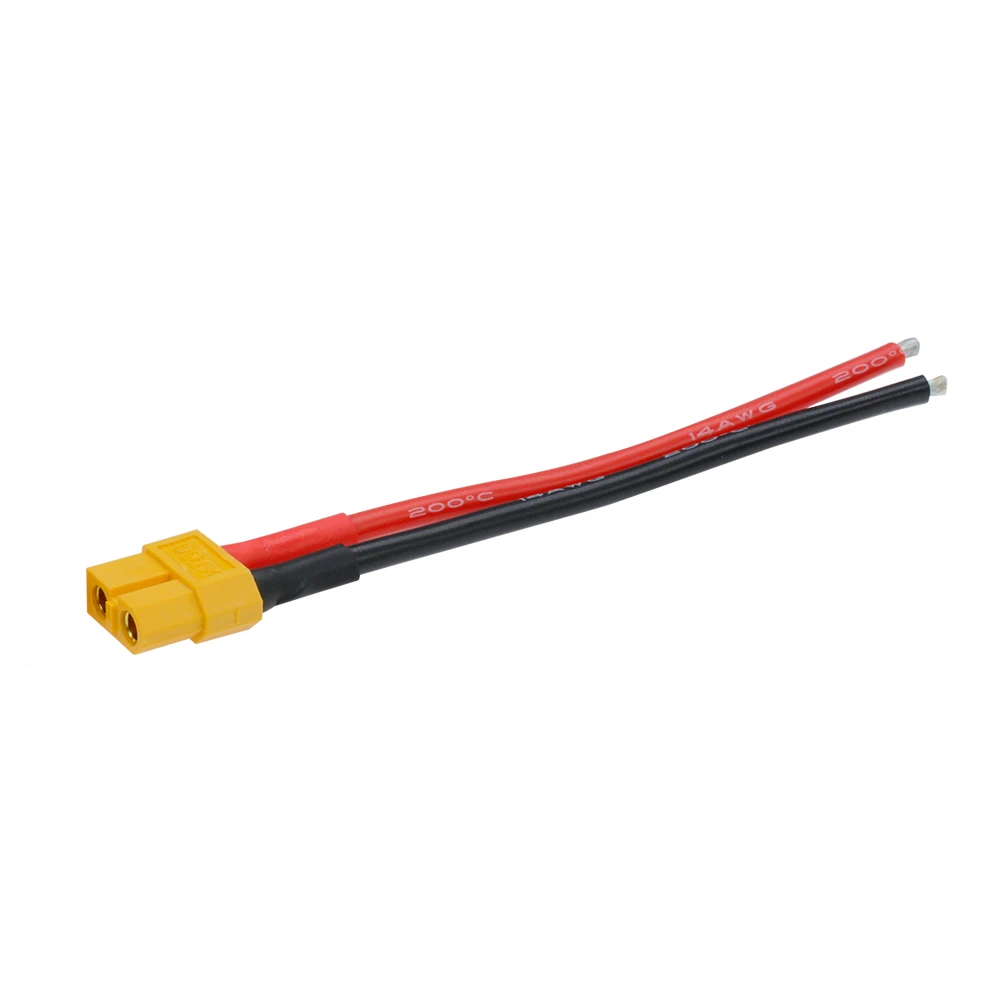 XT60 Connector Female W/ Housing 10CM / 100mm Silicon Wire 14AWG Cable