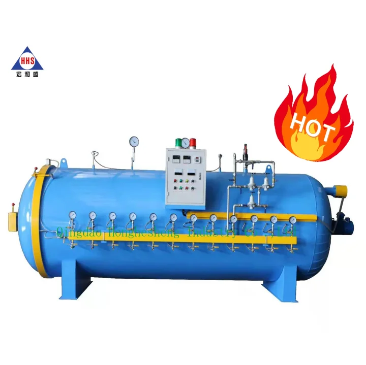 China Vulcanizing Autoclave Rubber Tube Process Vulcanizing Autoclave For Rubber Curing Machine/Tire retreading line