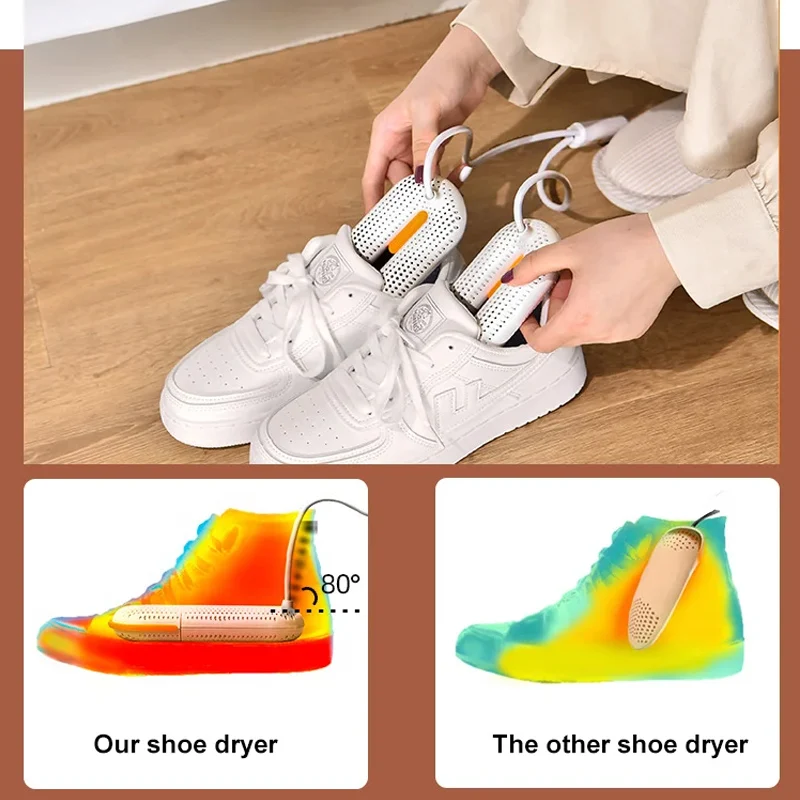 2024 Winter Shoes Warmer PTC Heating Electric Shoes Dryer Portable Drying Deodorization Mini Shoe Dryers
