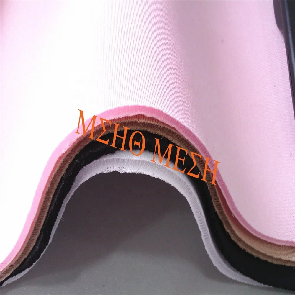 polyester spandex knitted warp 3d spacer mesh stretch fabric