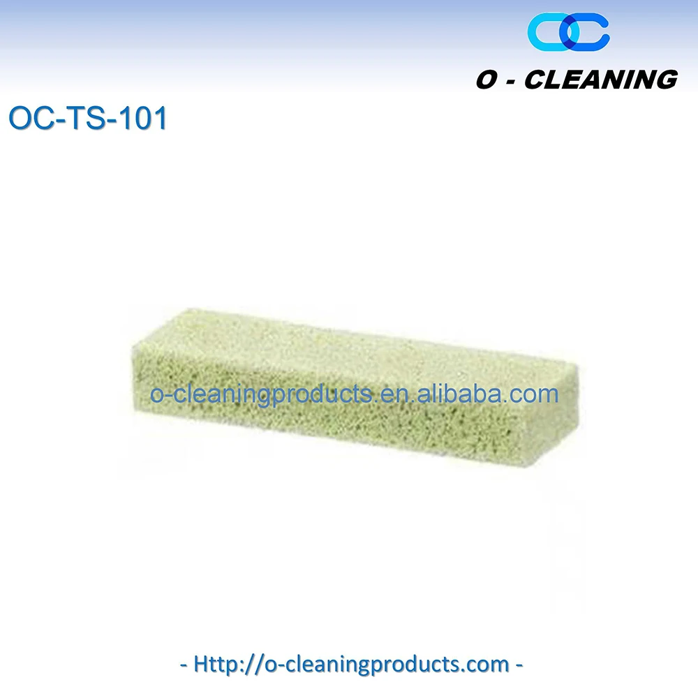 O-Cleaning High Density Pumice Stone,No-Scratch Scouring Pad Scrubbing Stick,Bathtub/Sink/Toilet Cleaner,Lime/Rust/Ring Remover