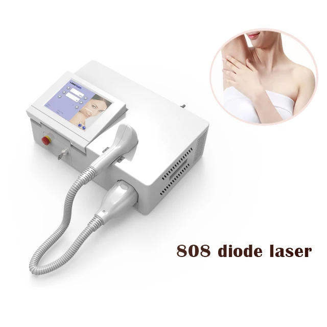 Laserconn портативный 808nm высокомощный 1200 Вт диодный лазер для удаления волос с тремя длинами волны всех