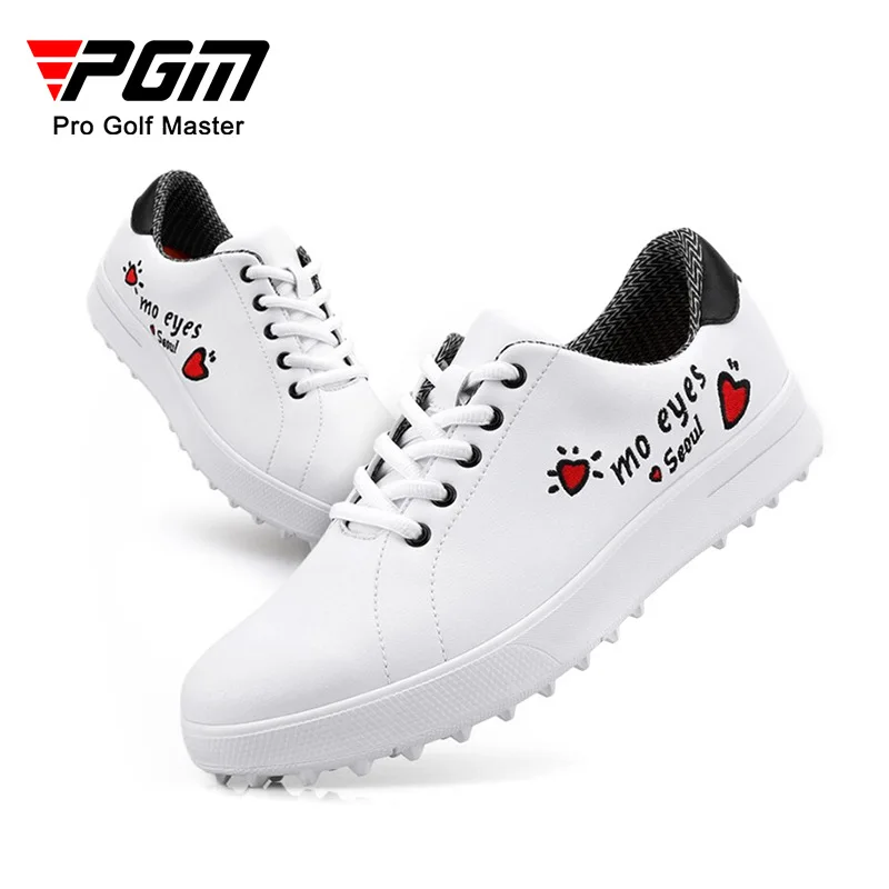 PGM XZ111 Customize embroidery design women golf shoes
