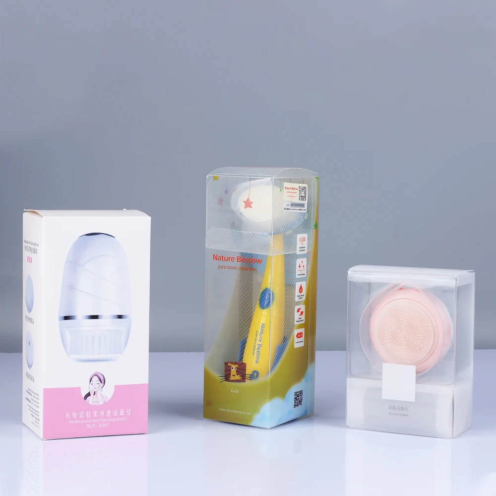 Accept Mini Order Clear Packaging Box  for Plastic Transparent PET Packaging Box