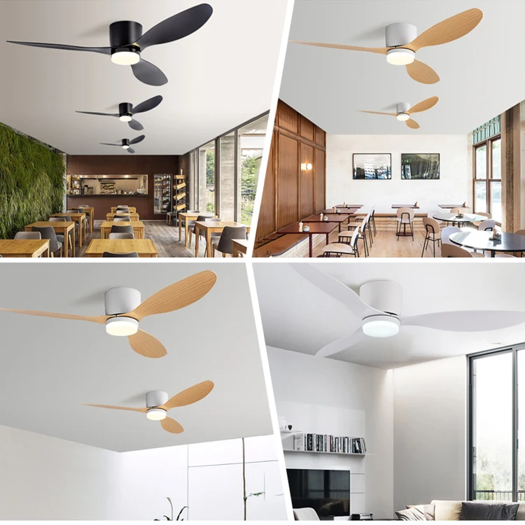 Hot Sale 42Inch Frequency Conversion Remote Control Decorative Indoor Led Ceiling Fan Light