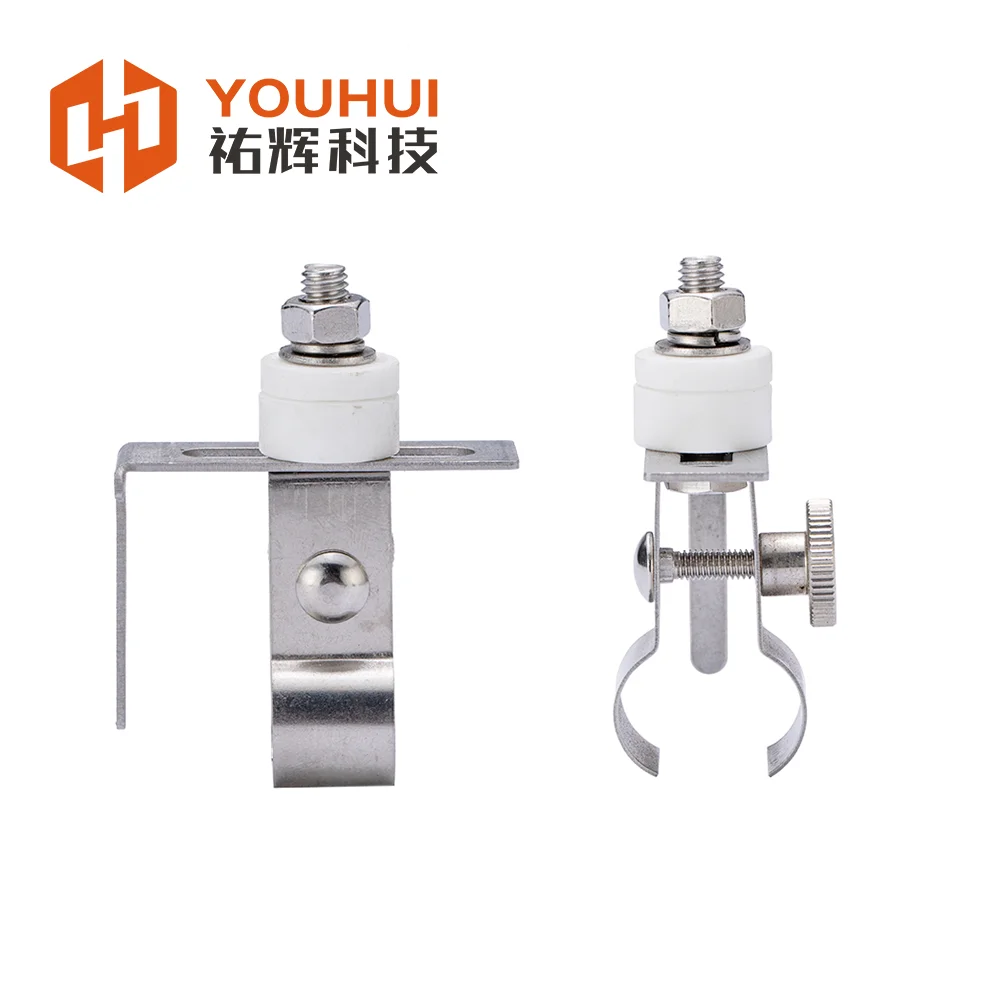 11x23mm Medium wave infrared lamp holder twin tube lamp clamp