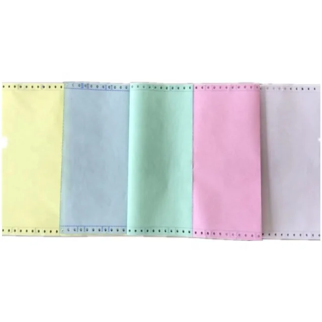 45-80gsm Self-copy Paper Non Carbon Paper With Custom Packing NCR Paper Sheets CB CFB CF