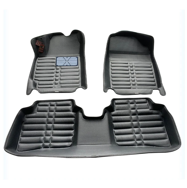 Best Price 5d Car Mat Colorful Hot Pressed Eva Pvc Leather Tpe Carpet For Perfect Interior Car Mat