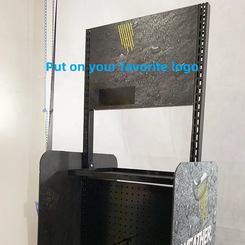 Custom Grocery Store Retail Cell Phone Battery Case Accessories Toy Jewelry Snack Stationery Tools Metal Display Rack Stand