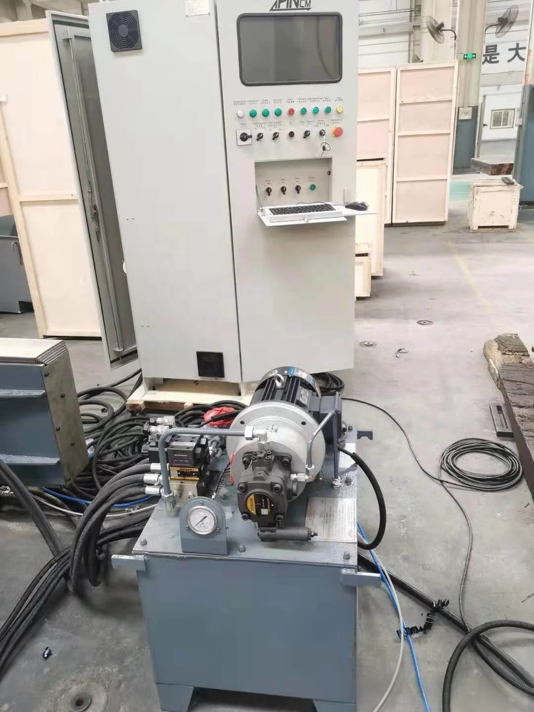 PHD3016 FINCM  Construction Plate Drilling Machine Steel Plates High-speed Vertical CNC Drilling Machine