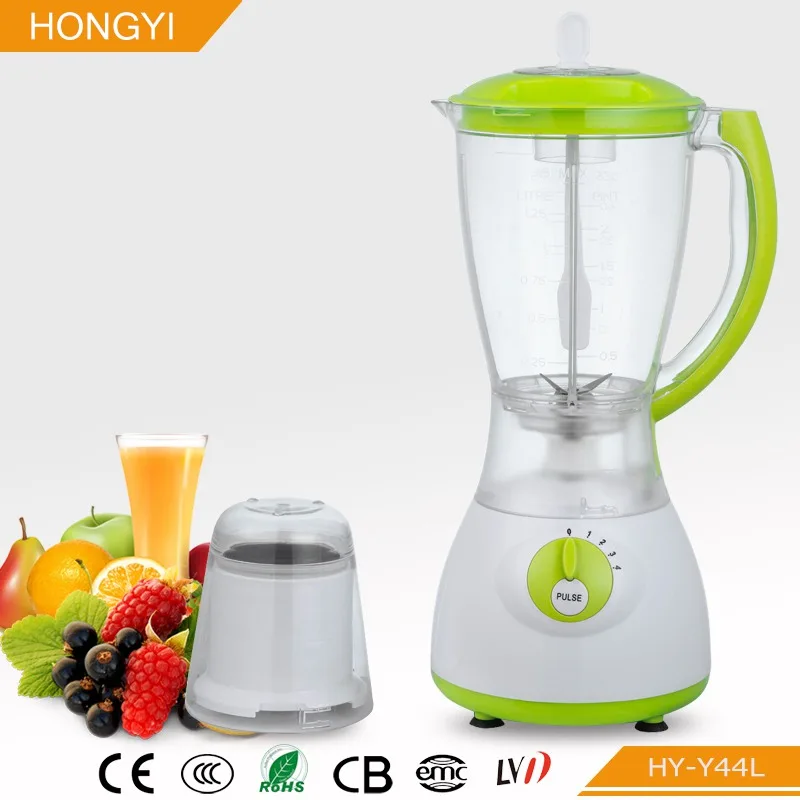 220V 2 in 1 blender  1.5L high cheap price fruit  mixer juicer blenders electric plastic table  blender