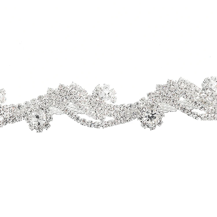 
China supplier elegant pearl decorate chain plastic for garments accessories 