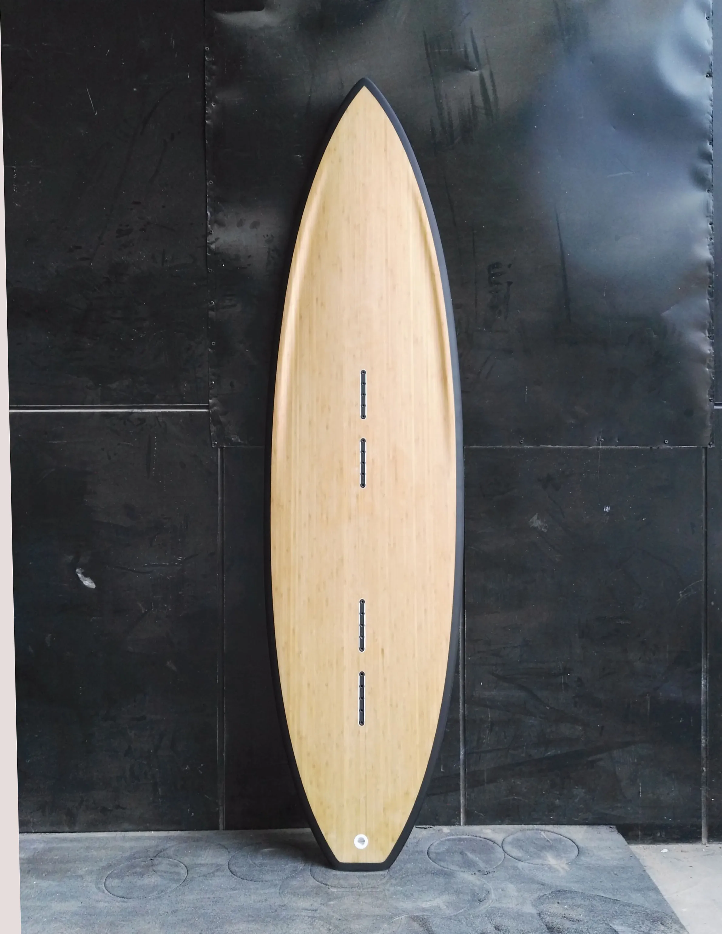 Eps Fiberglass wooden kitesurf board