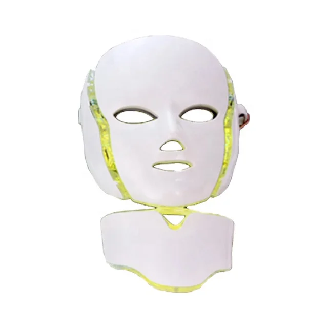 7 Colors home use micro current face massage led mask infrared red light therapy machine