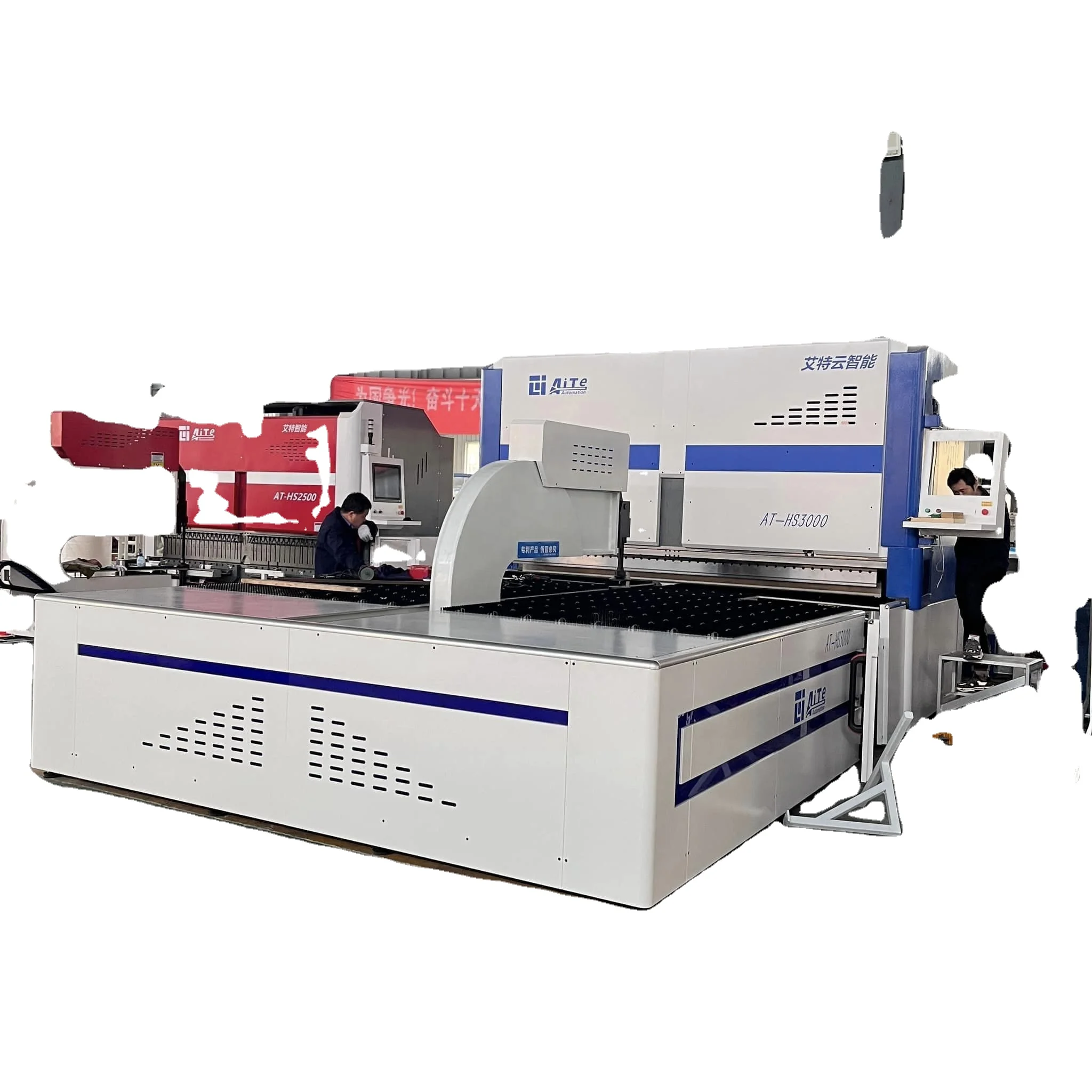 China Supplier 2000mm 2500mm CNC Panel Bender center for Bending Carbon Steel Automatic Sheet Metal folding machine