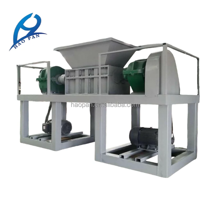 YYS-800 mini shredder machine metal waste tyre