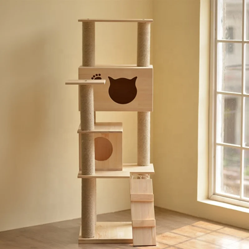Condo Cat tree  Pet Furniture Tower climbing Scratcher Play House