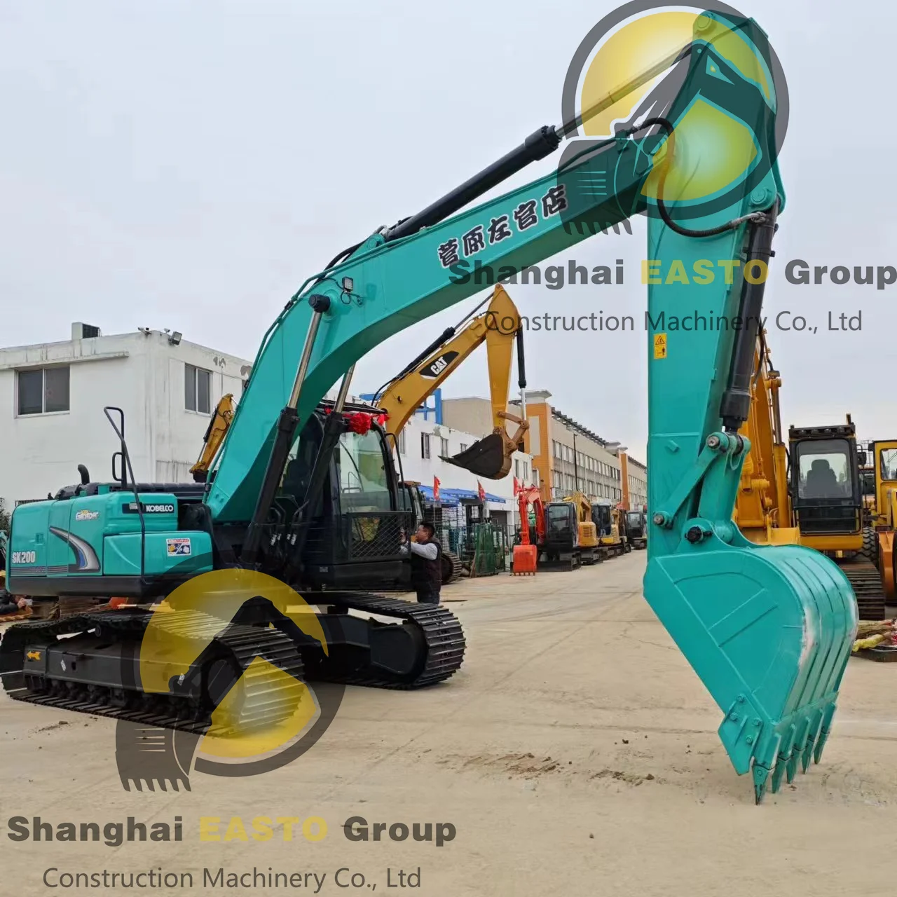 Good Condition Japan Kobelco SK200 SK200-8 SK200-10 SK200-12 Crawler Excavator For Sale