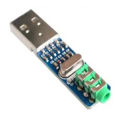 5V USB Powered PCM2704 MINI USB Sound Card DAC Decoder Board for Pomputer