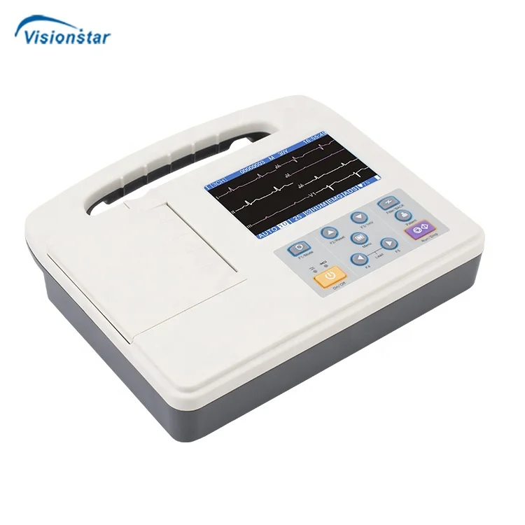 Veterinary Equipment Portable 3 Channel 7 Leads Ecg for Animals