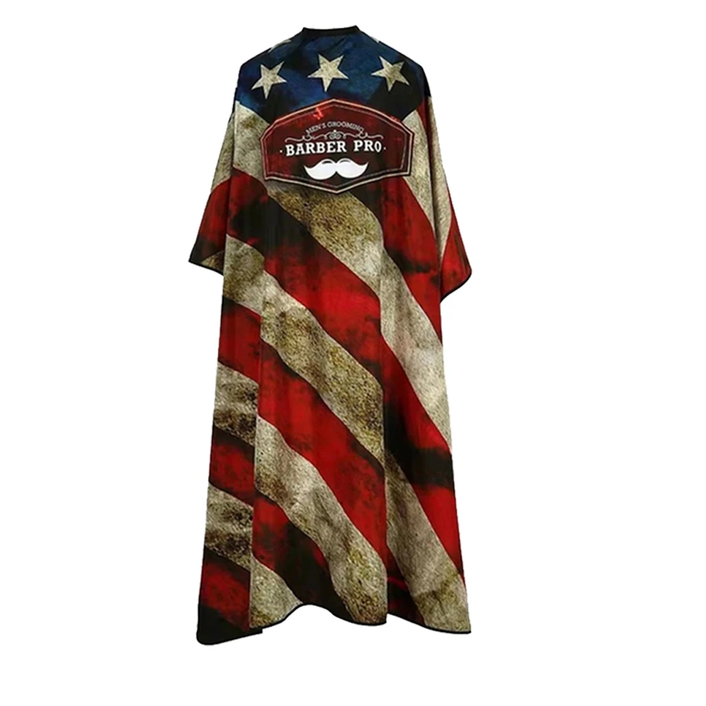 Professional Hair Salon Cutting Cape Hairdressing Shawl Salon Cloth Barber Gown