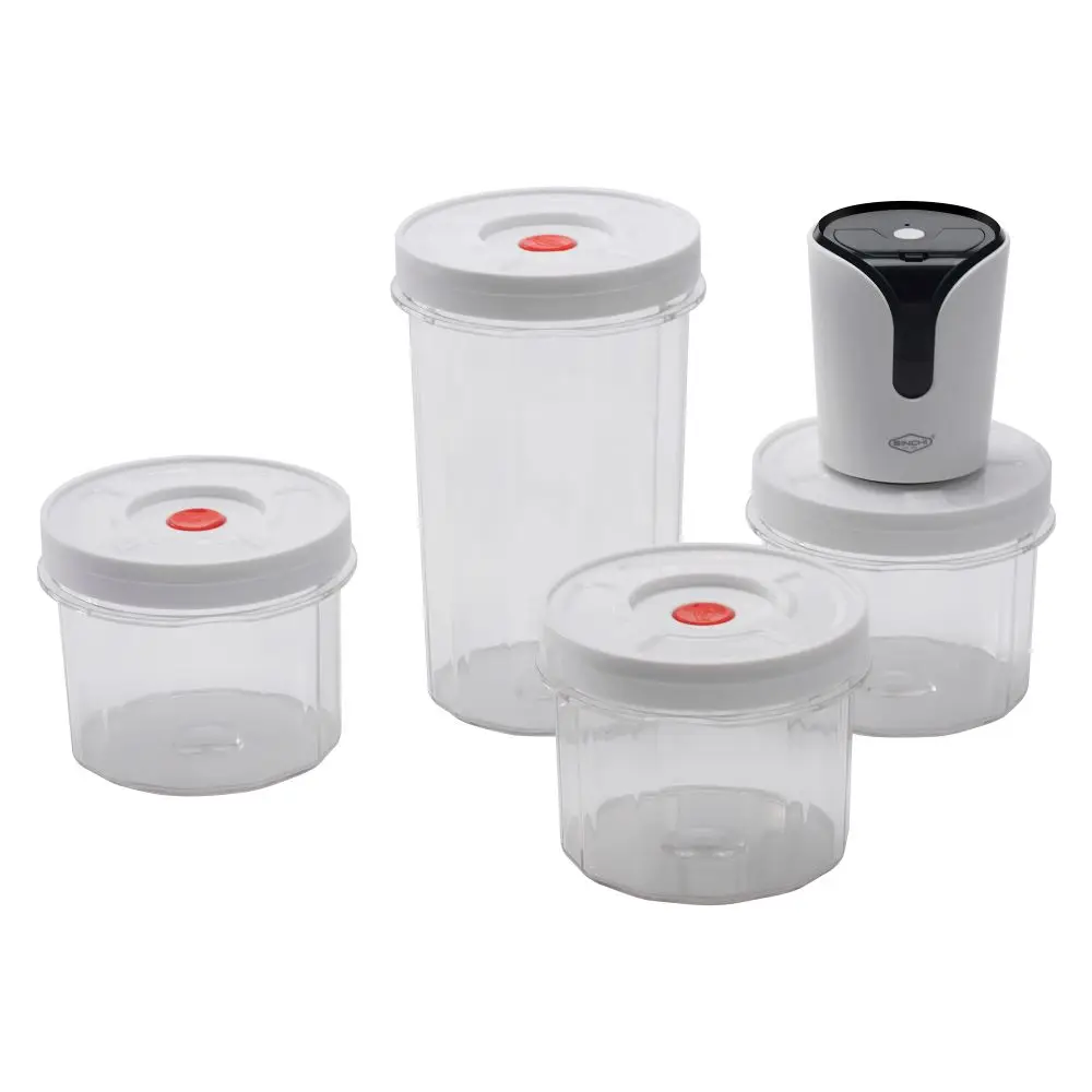 High demand import products sturdy high quality kitchen plastic food storage container with Electric vacuum pump Sealer