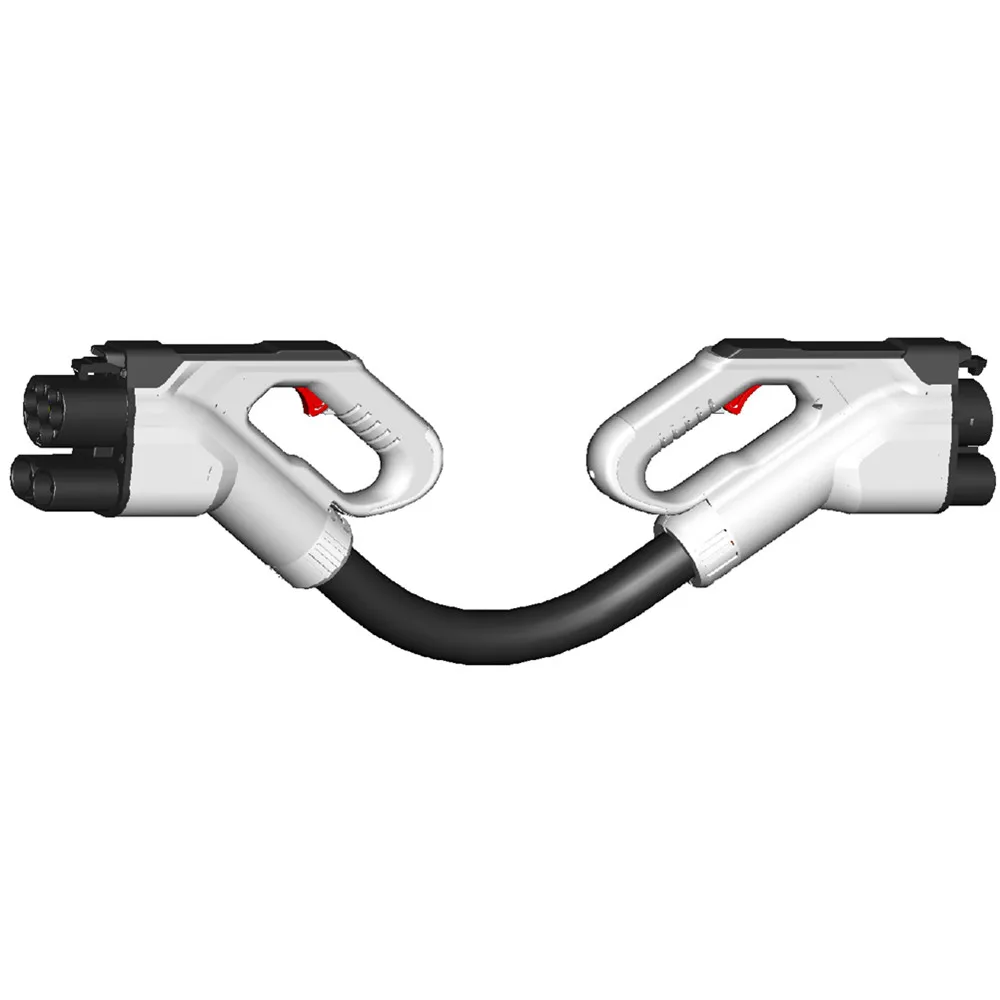 Duosida ccs combo 2 to ccs combo 1 adapter 150A EV DC Charging Adapter DC charger adapter with 0.3m cable