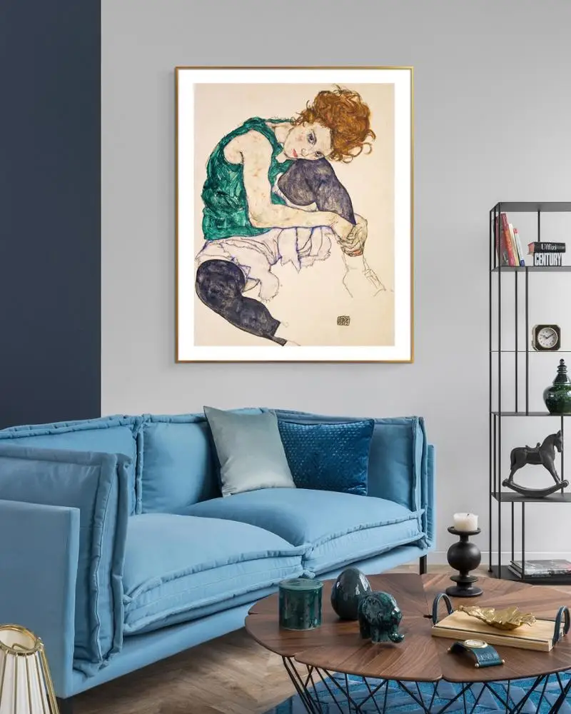 
Nude posters canvas painting framed mural prints giant poster home decorative art Edgar Degas La Toilette Pastel sur papier 