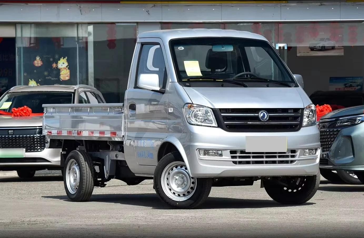 Dongfeng Xiaokang DFSK K01 K01S 4L Petrol Gasoline 4x2 Left Hand Drive Manual New Mini Pickup Car Cargo Box Light Truck Features