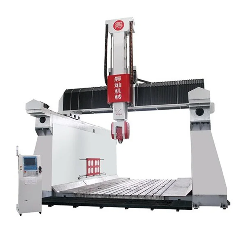 Large 5-axis CNC milling machine