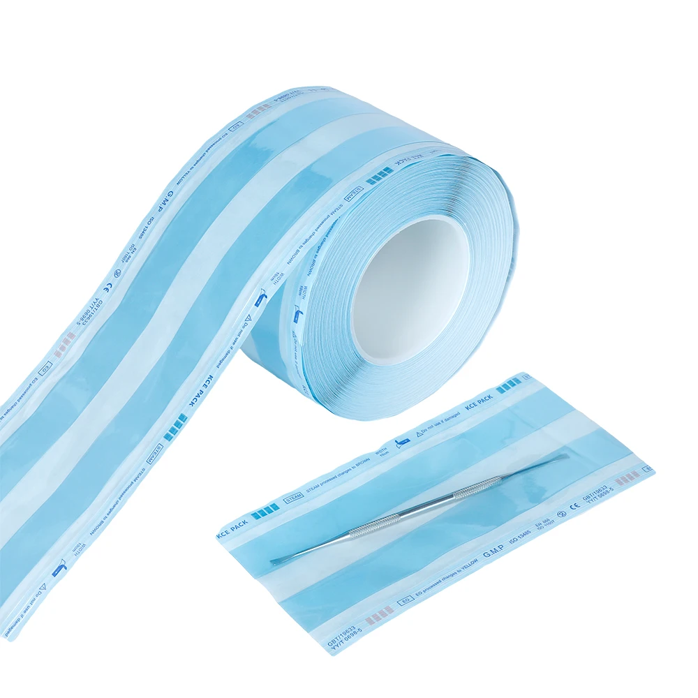 Sterilization Pouches Reels Sterilization Medical Consumables Self Heat Sealing Sterilization Pouches Reels For Dental Clinic
