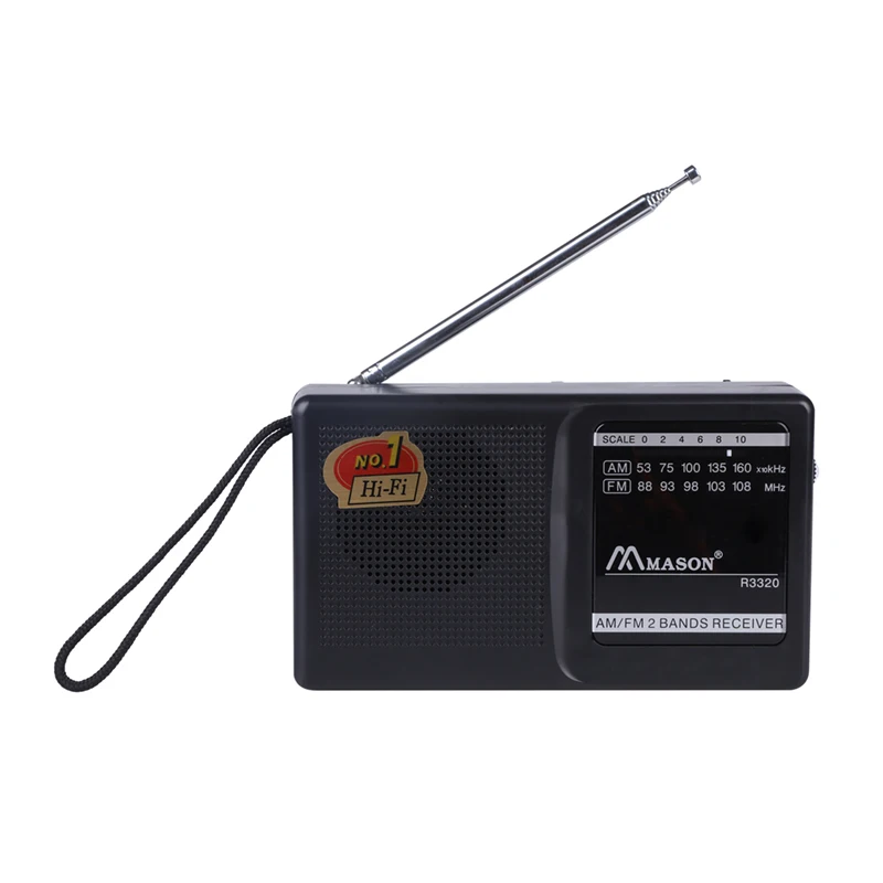 Mason Cheap Small Radio Receiver  AM/FM 2Bands Portable Radio