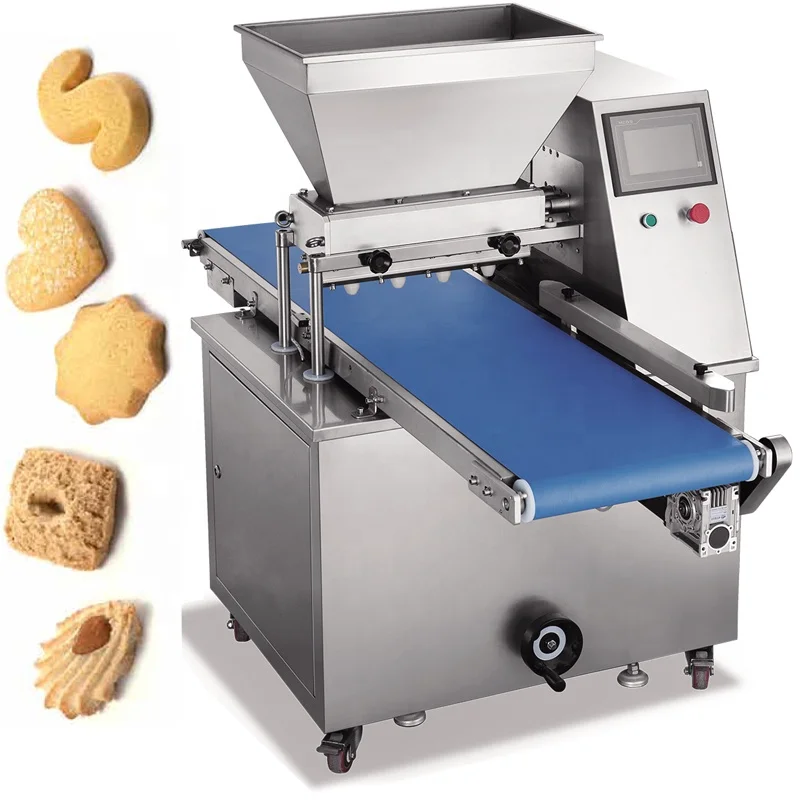 Multifunctional cup cake machine cookie depositor cookie depositor with wire cut And Cream Filling Machine