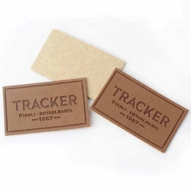 Laser Engraving Logo Custom Leather Patch For Caps Hats