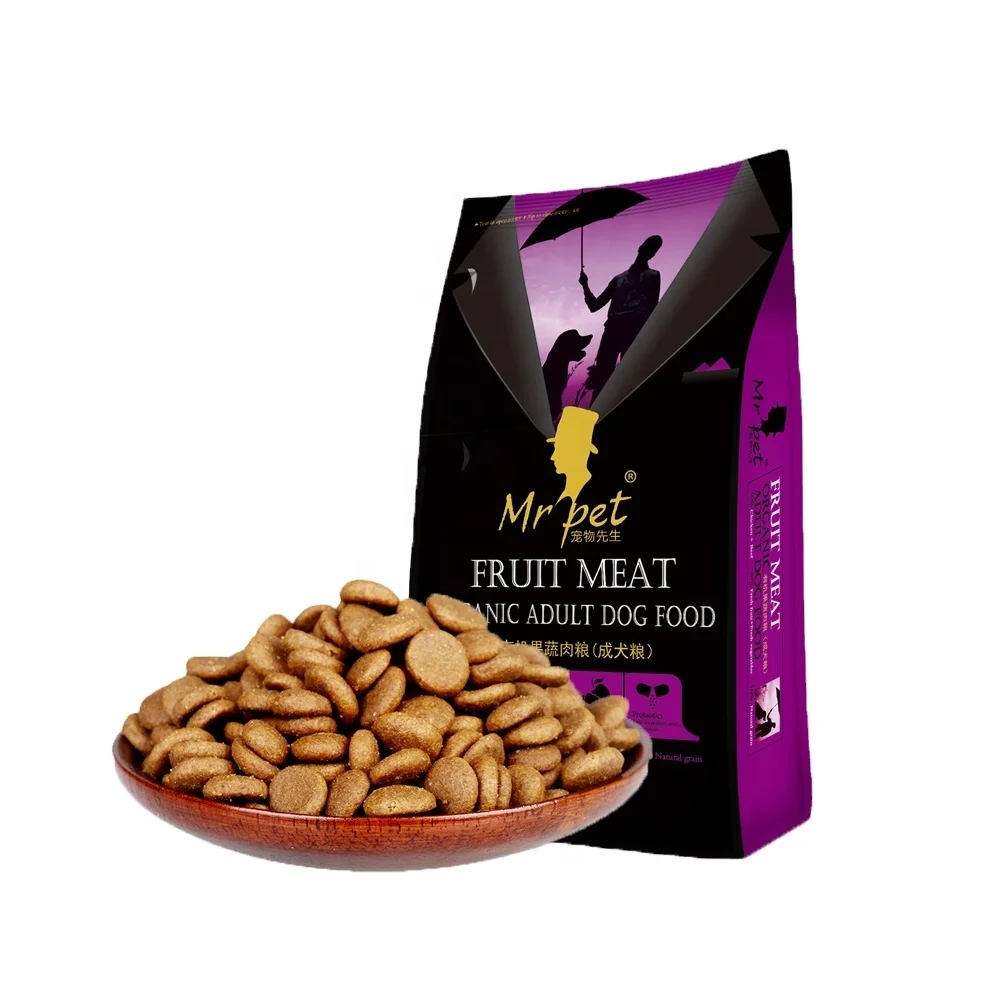 OEM ODM Factory direct sale vegetable and fruit special dry pet dog food