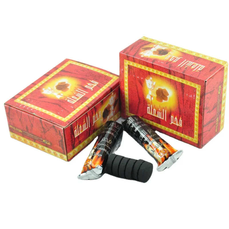 33mm Shisha Hookah Incense Coal Quick Lighting Charcoal For Waterpipe Shisha Hookah Narguile Coal