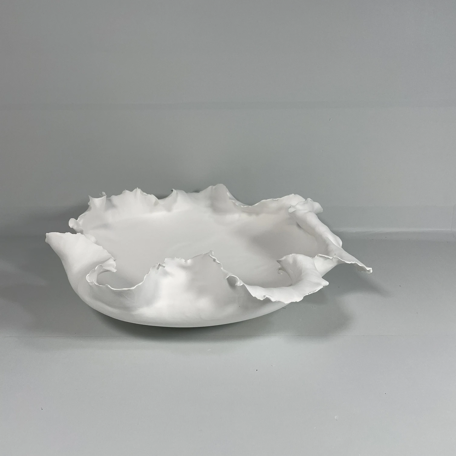 White Ceramic Ornaments Decorative Tray Serving Luxury Tray For Home Decor Wedding Decor