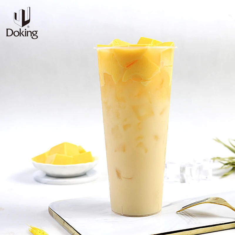 Doking  small bags packaging uncooked pudding powder gift set  packaging  fruit flavors